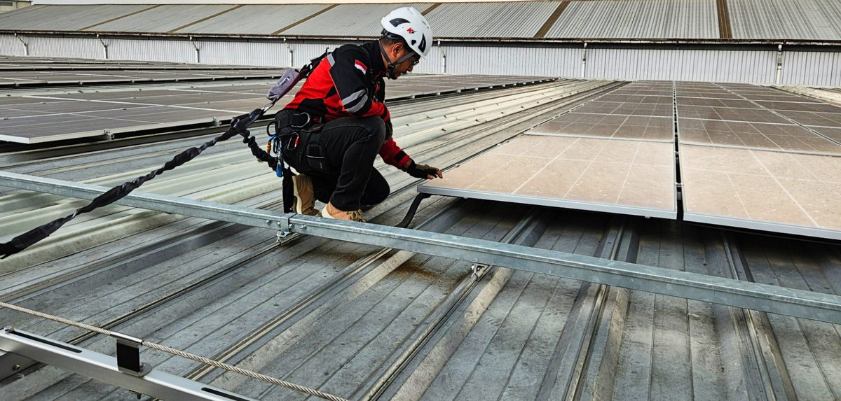 Sistem Lifeline Overhead, Vertikal & Atap Standing Seam 750mm